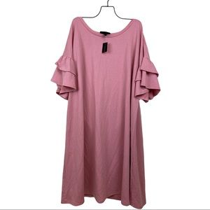 Lane Bryant Ruffle TShirt Dress